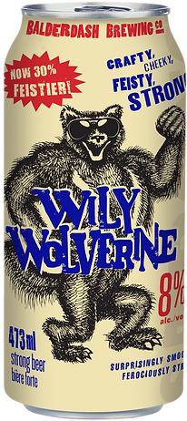 Wily Wolverine 473ml Can