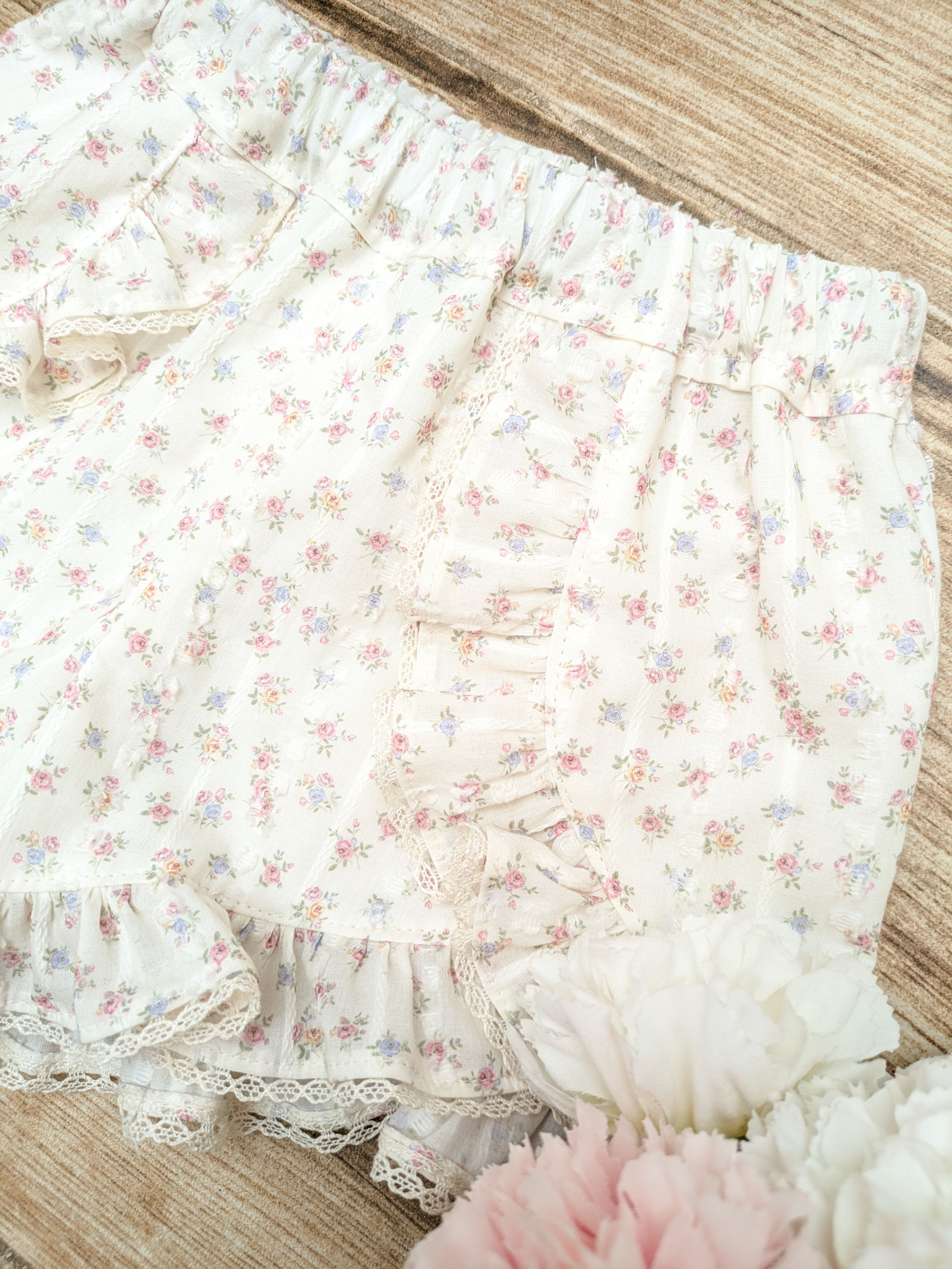 Short Brigitte - Bouquet De Roses