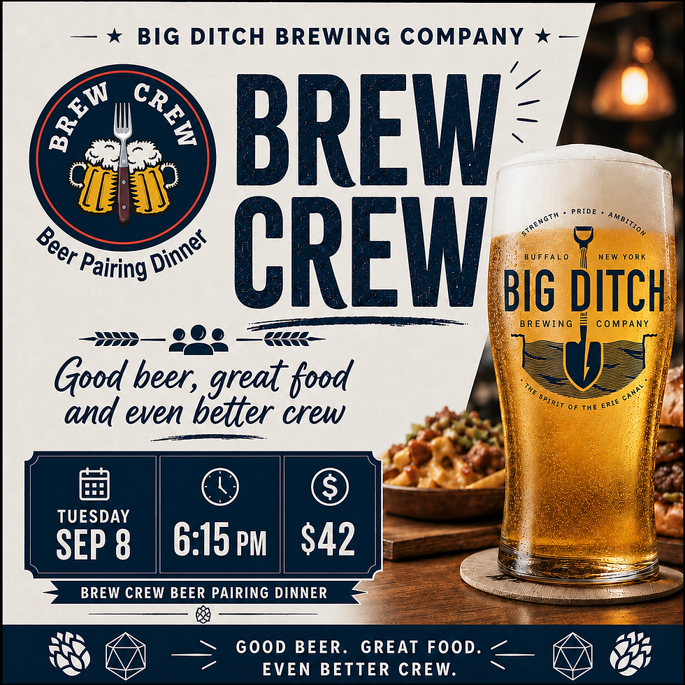 Brew Crew! Featuring Big Ditch Brewing!