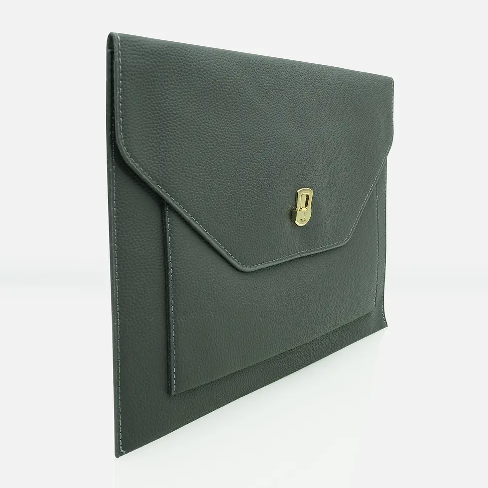 縮圖：品匠客製皮革房仲文件包114半側面