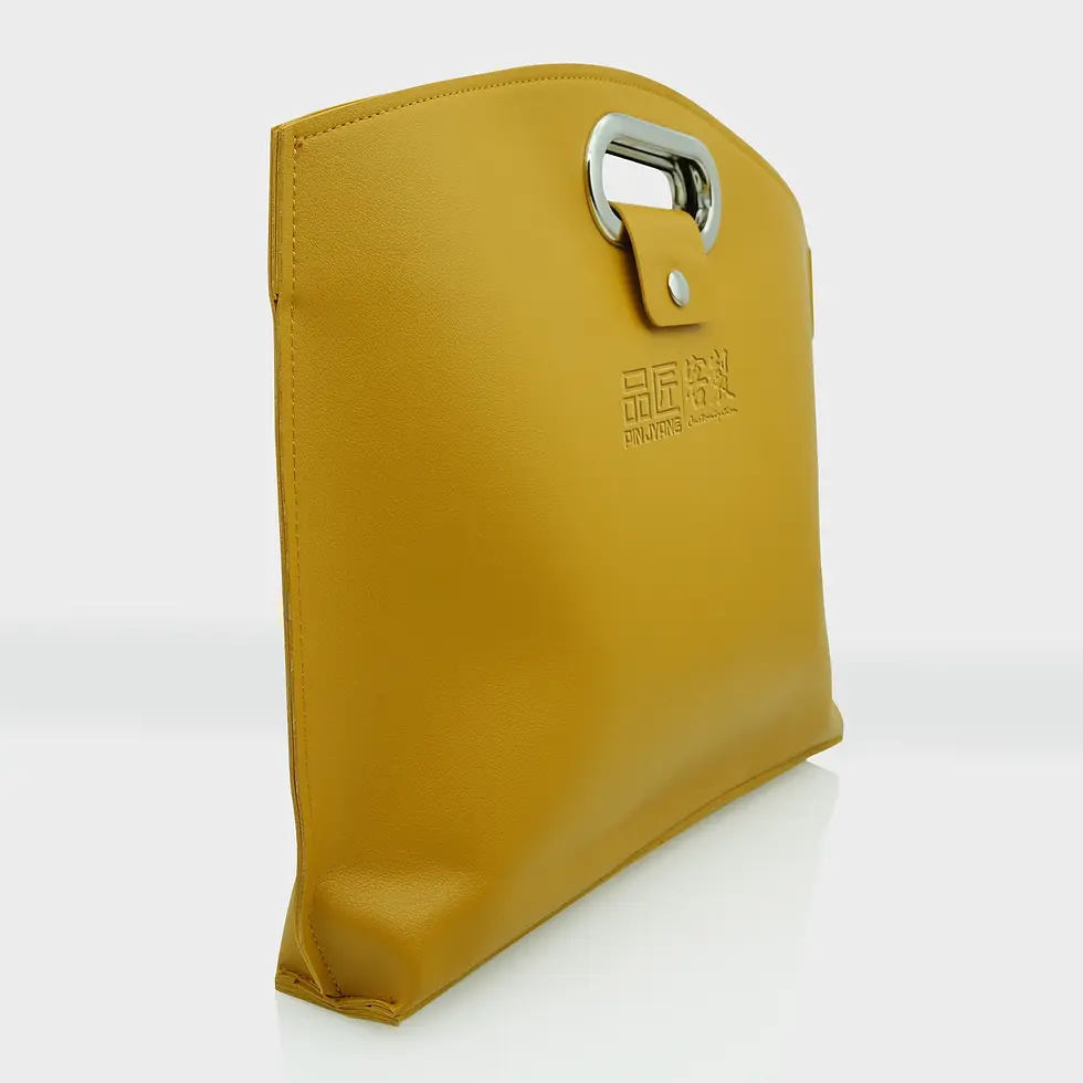 縮圖：品匠客製皮革房仲文件包119半側面