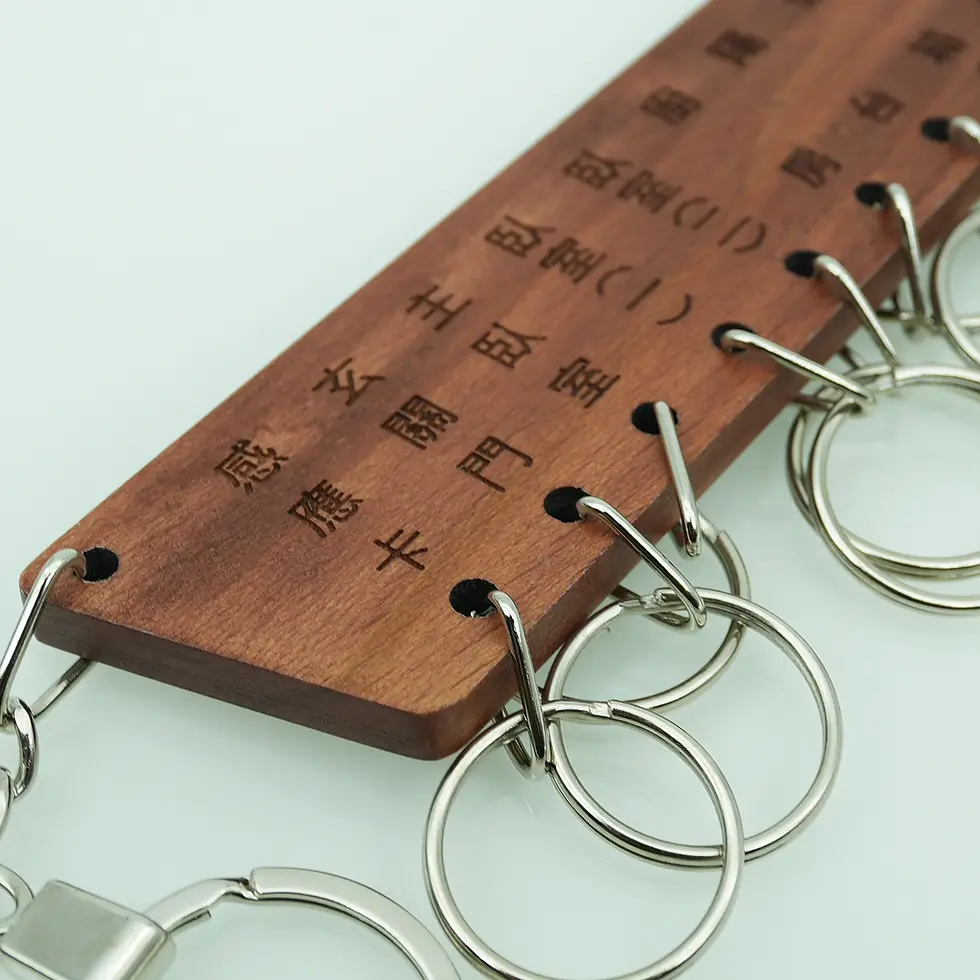 縮圖：品匠客製交屋鑰匙牌066特寫