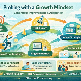 Probing with a Growth Mindset, nonstop enhancement and adaptation
