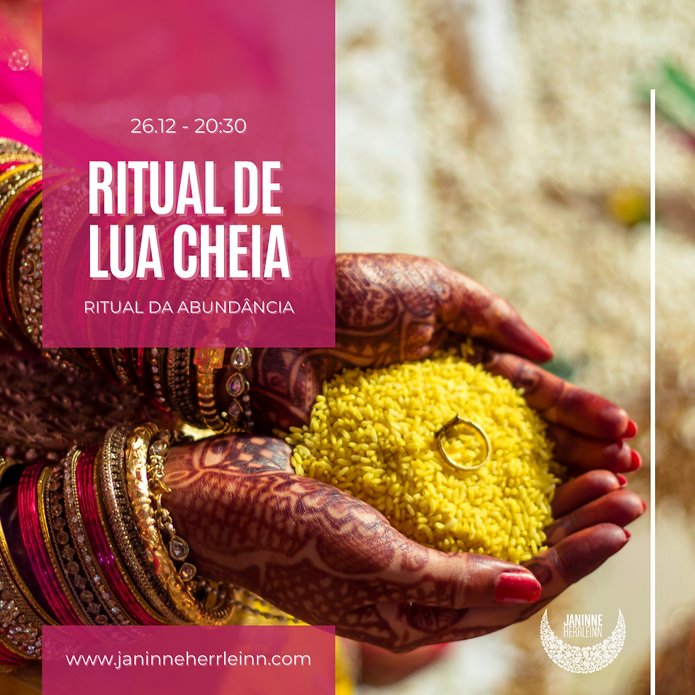Ritual de Lua Cheia - Lua da Abundância
