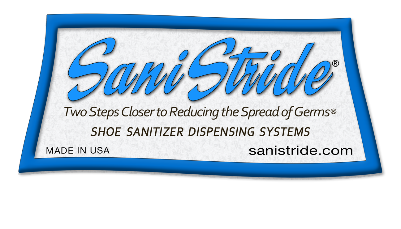 Shoe Sanitizer Mat, Disinfectant shoe mat - SaniStride® USA made