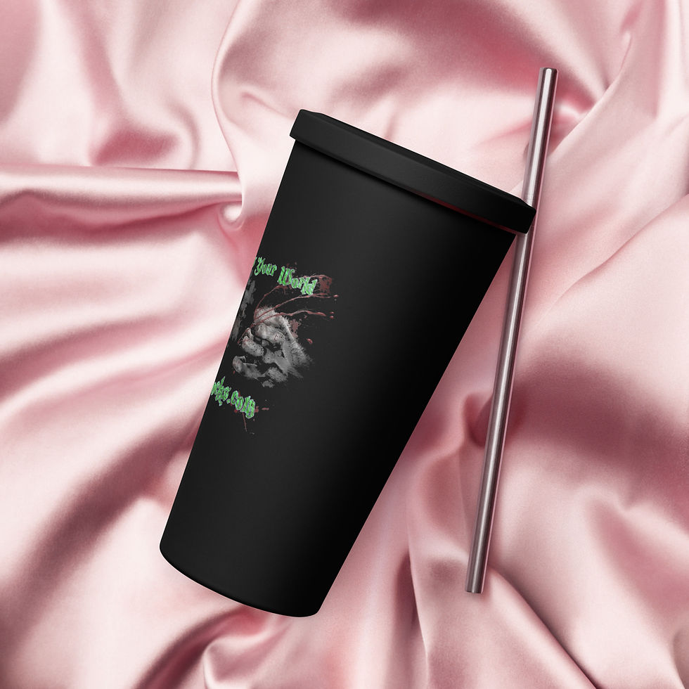 Thumbnail: Insulated tumbler with a straw