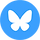 bluesky-blue-round-circle-logo-24461