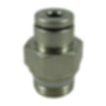 Straight Push 1/8 NPTx 1/8 Tub