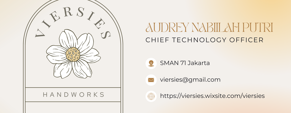 Audrey Nabiilah Putri as CTO