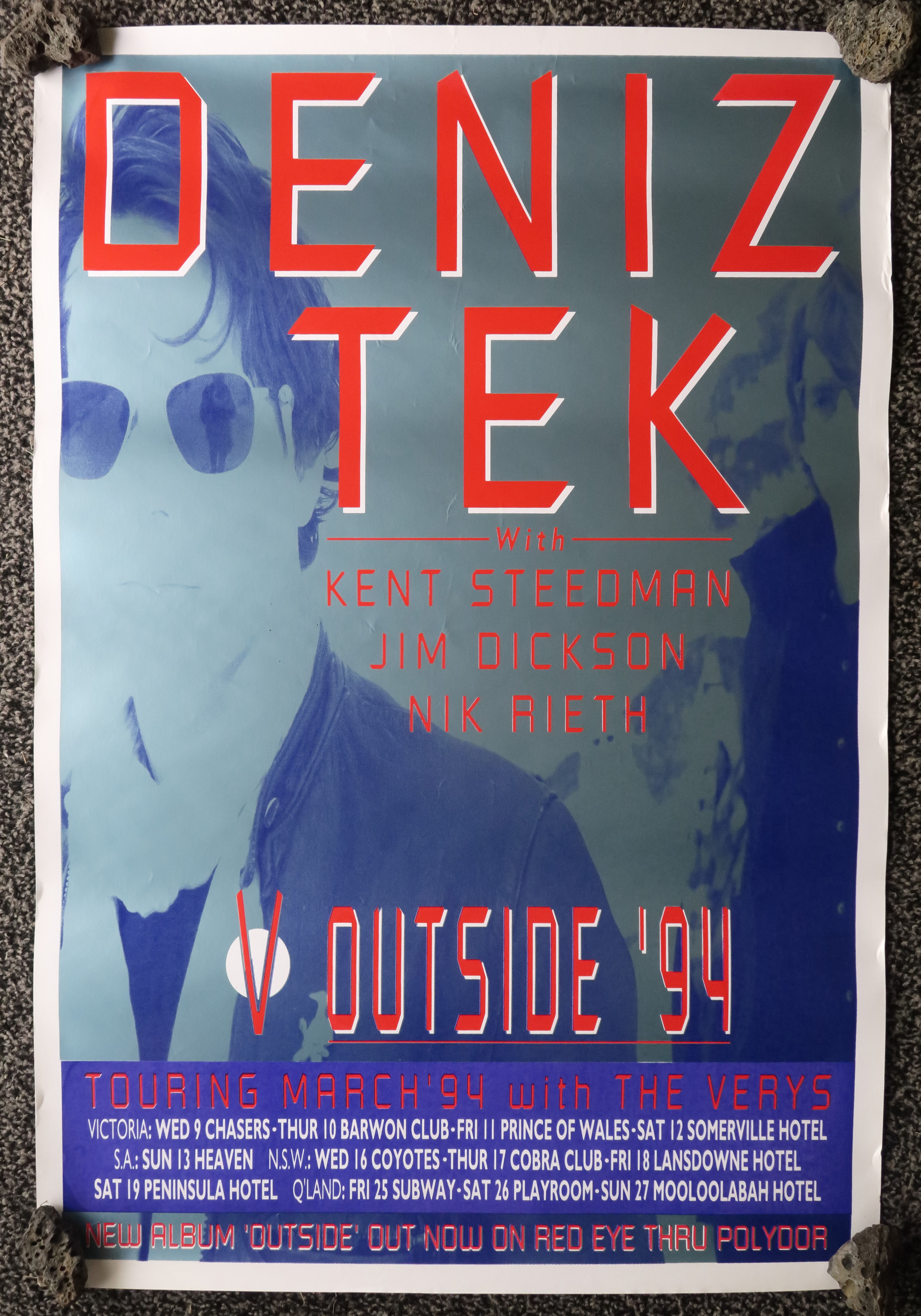 Poster A1 - DT 1994 Outside tour
