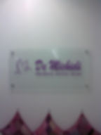 Painel em vidro