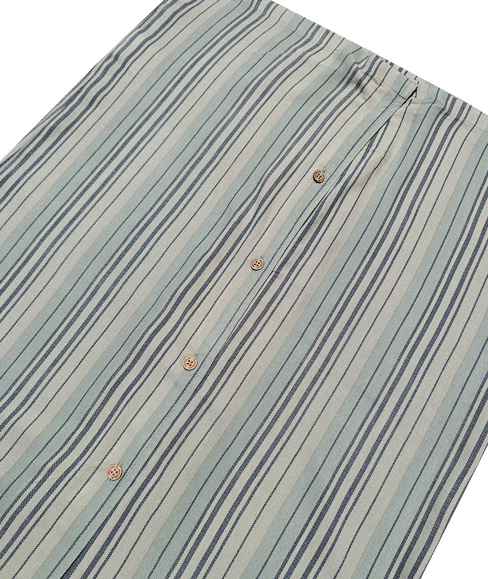 Thumbnail: Sage Green Striped Shirt