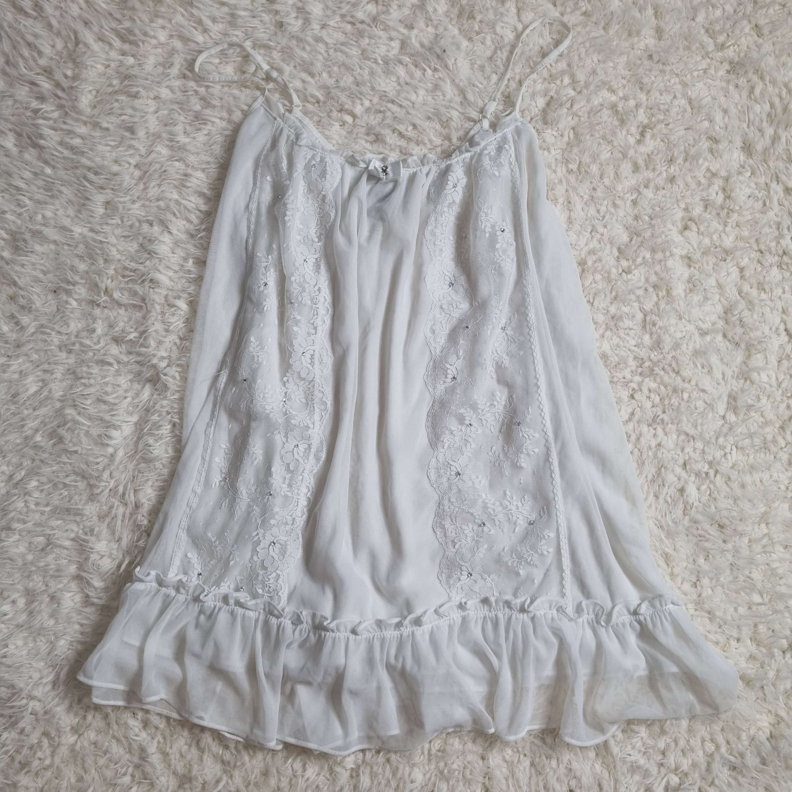 vintage white top (S)