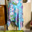 Thumbnail: silk maxi dress (M-L)