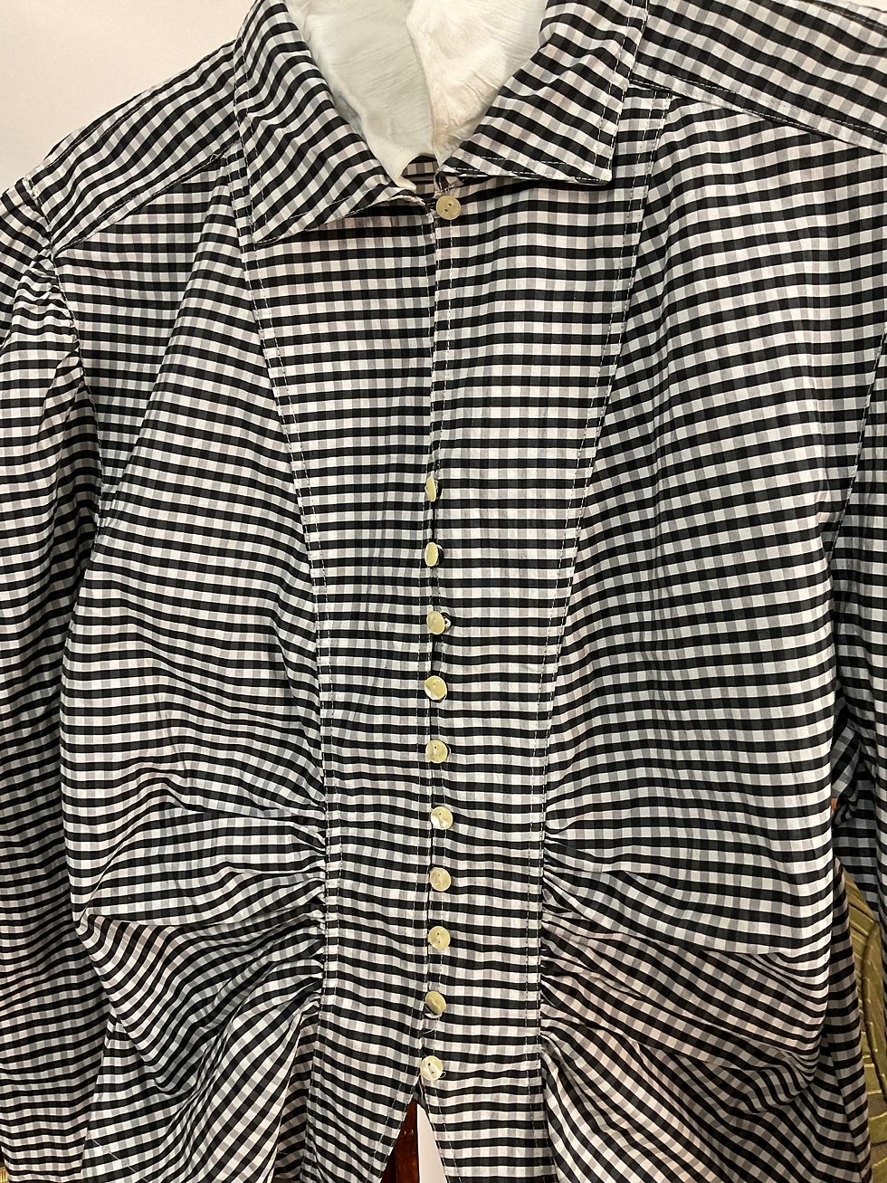 Thumbnail: vintage unusual shirt (~M)