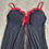 Thumbnail: black & red babydoll top (38DD)