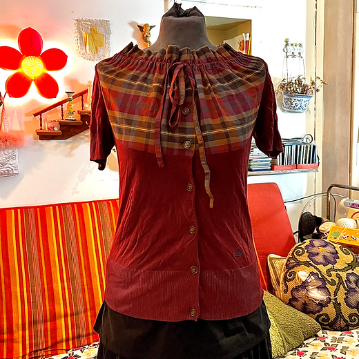 VIVIENNE WESTWOOD red label top (~S) | TenderHeart