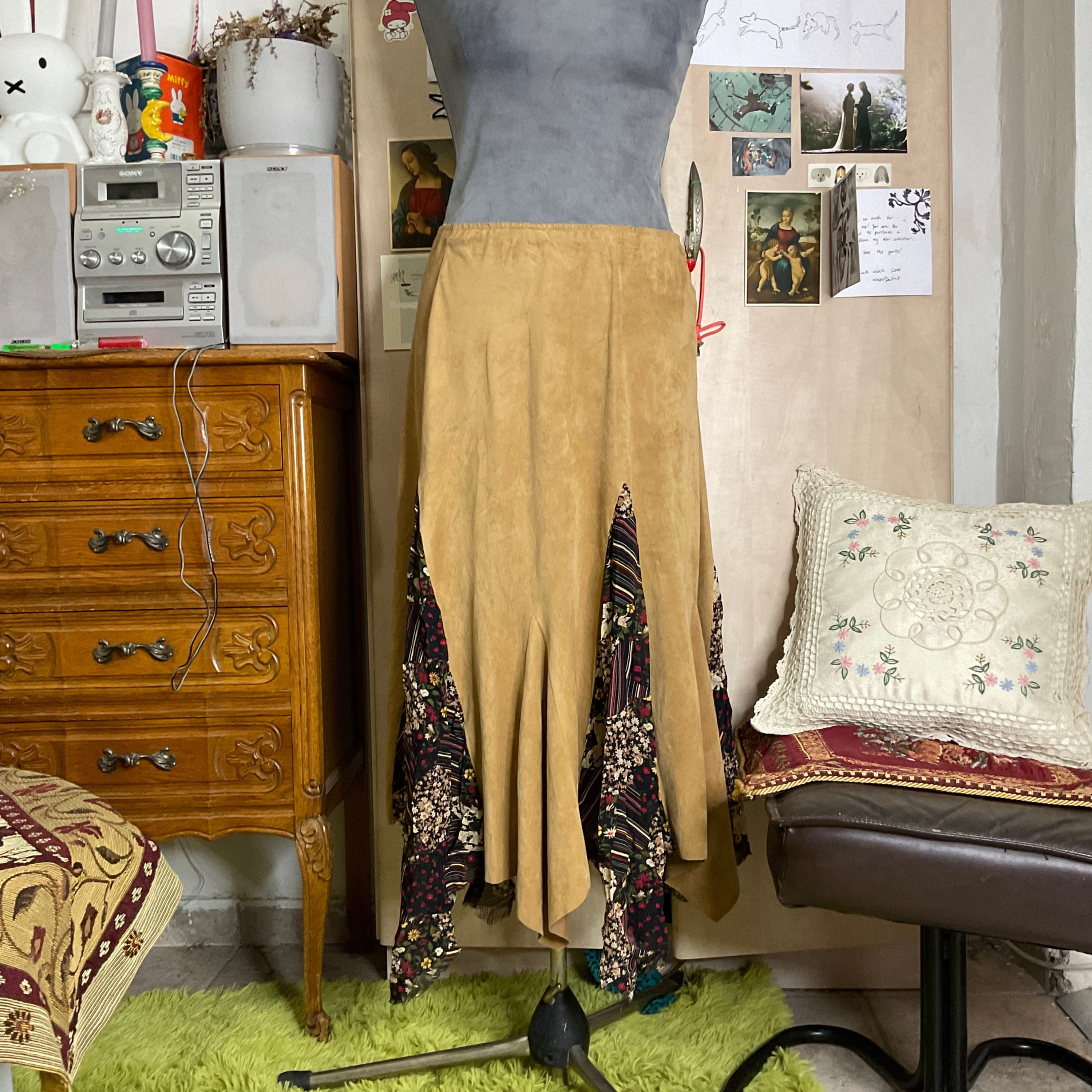 vintage midi skirt (M-L)