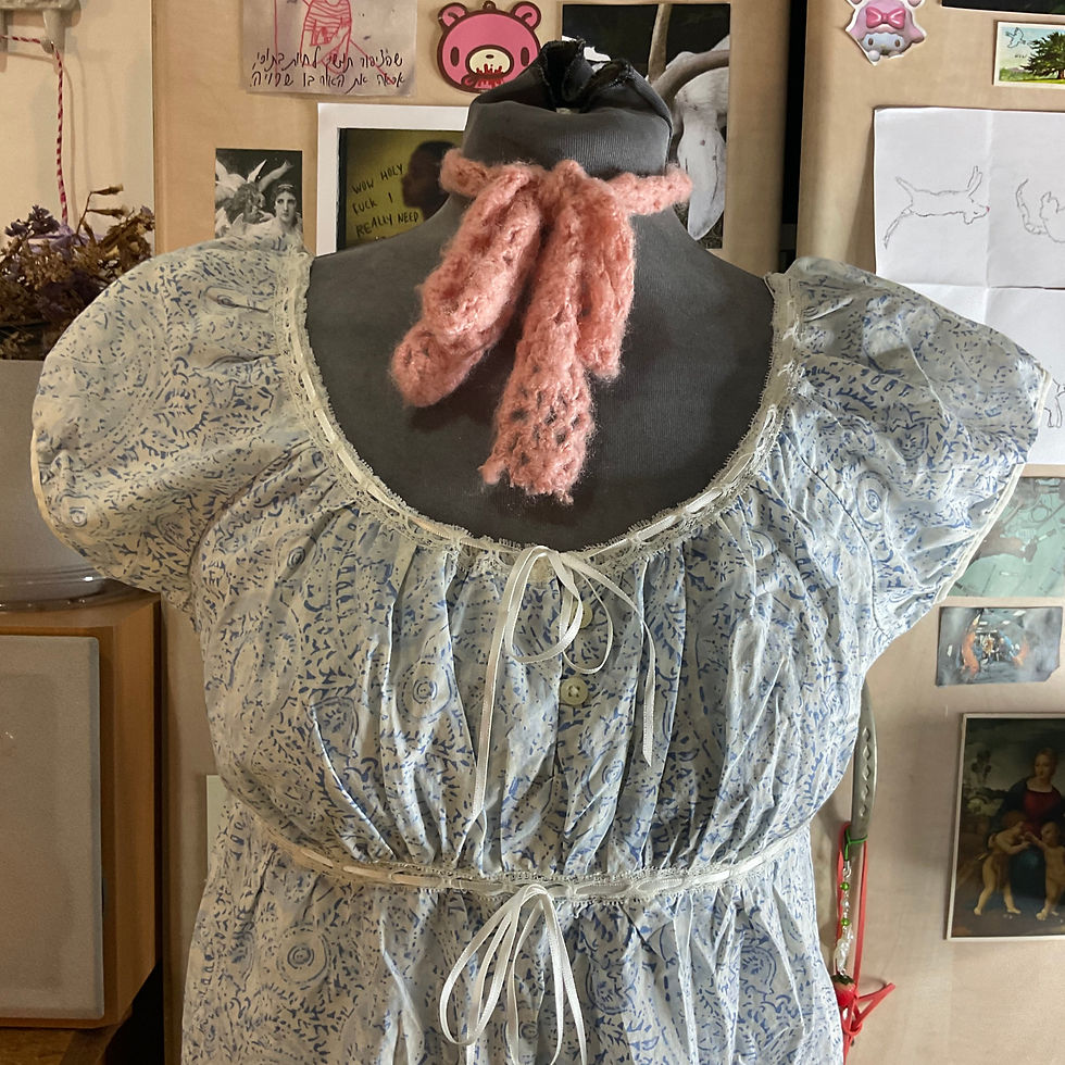 Thumbnail: Ralph Lauren paisley milkmaid top (S)