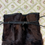 Thumbnail: brown fur patchwork bag