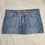 Thumbnail: denim mini skirt (fits L-XL)