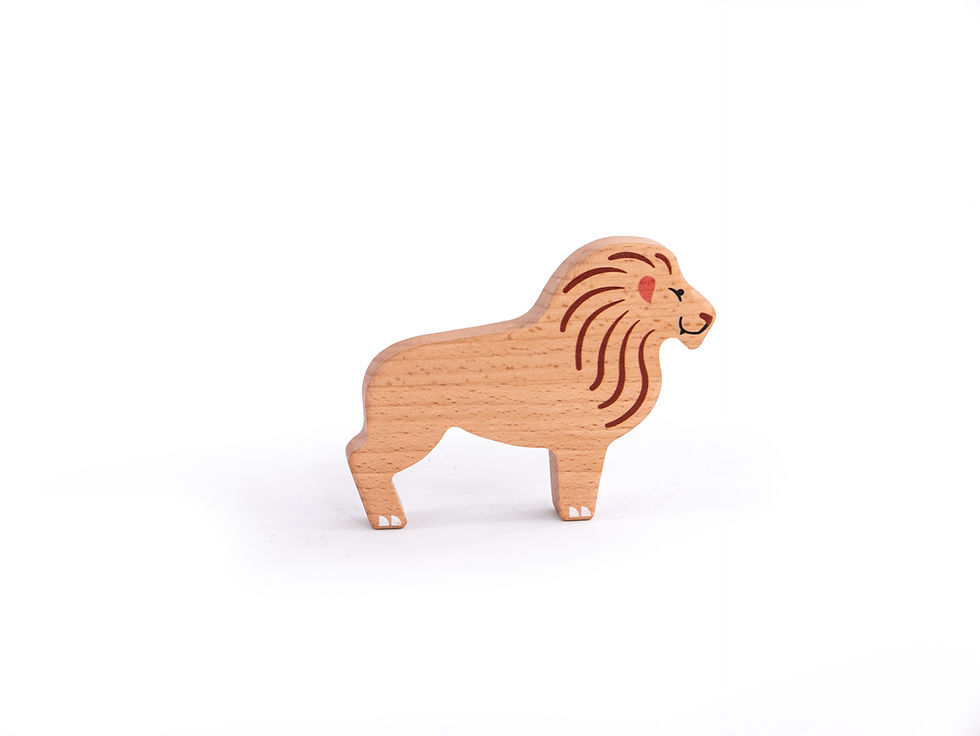 Thumbnail: Wooden Jungle & Savanna Animal Set – 11 Pieces

