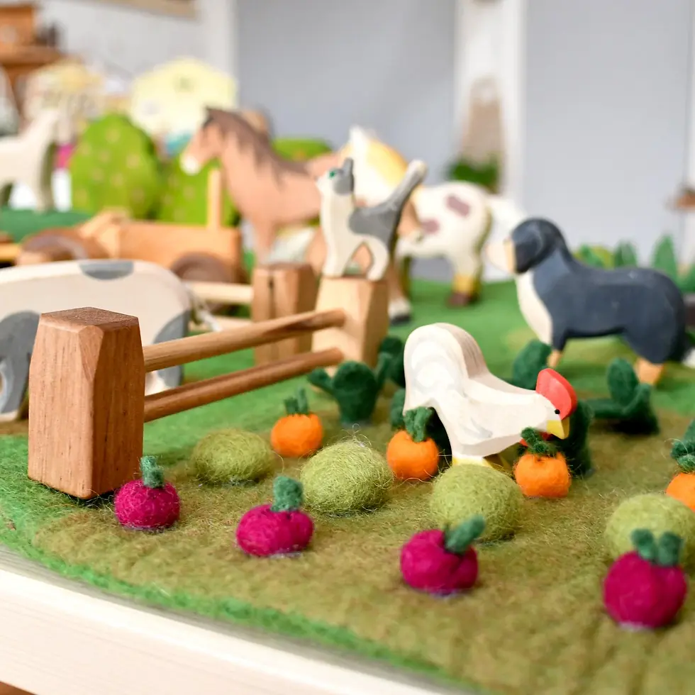 Thumbnail: Farm - Large Felt Play Mat