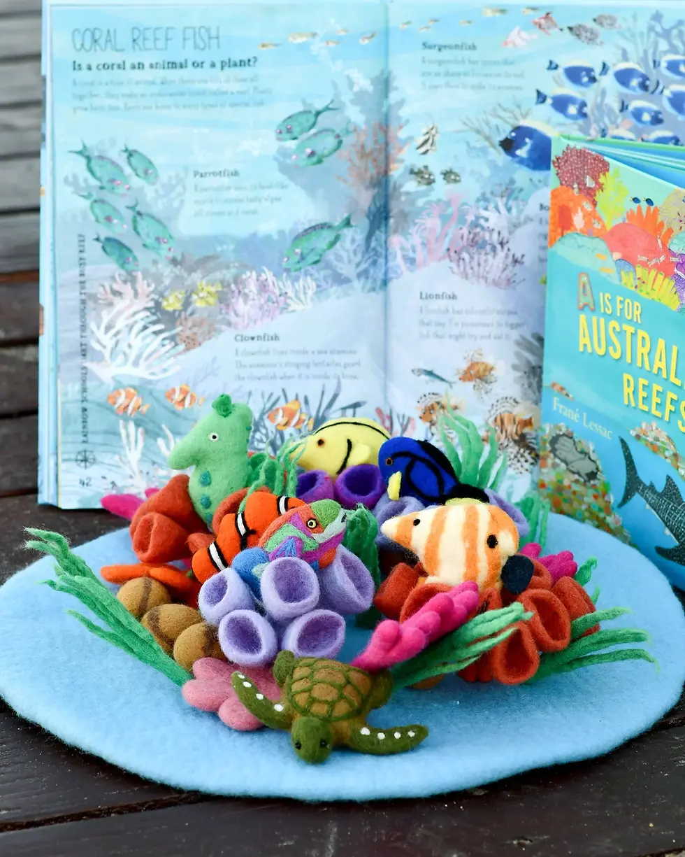 Thumbnail: Coral Reef – Round Play Mat