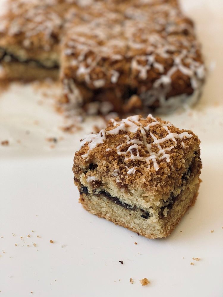 Vegan Dirty Chai Coffee Cake