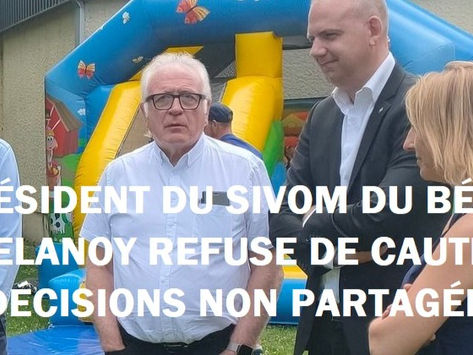 SIVOM DU BÉTHUNOIS : EN DIFFICULTÉS LE PRÉSIDENT EST VENU SOLLICITER LE SOUTIEN DU MAIRE DE LAPUGNOY