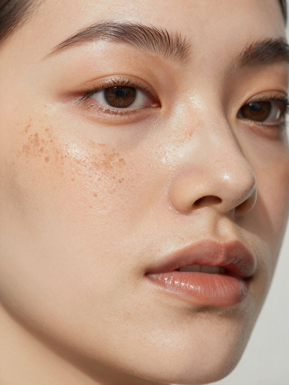 Maquillage permanent tâches de rousseurs