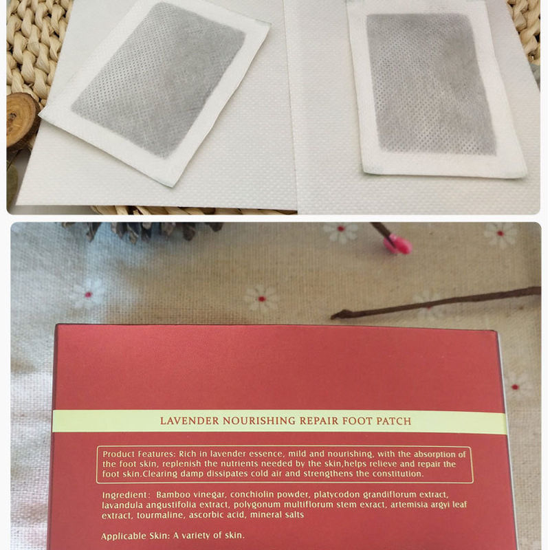 Thumbnail: Lavender Detox Foot Patches Nourishing Repair Foot Patch Improve Sleep Quality 