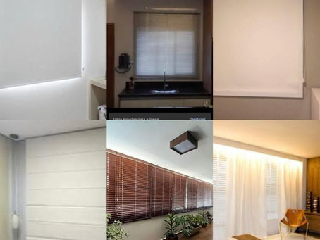 Persianas: opções modernas para otimizar e valorizar.