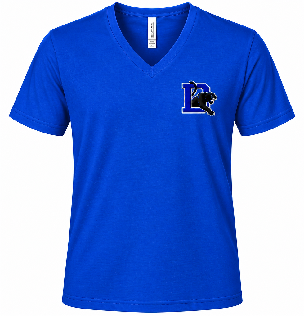 Thumbnail: Dillard High School V-neck Embroidered Panther D