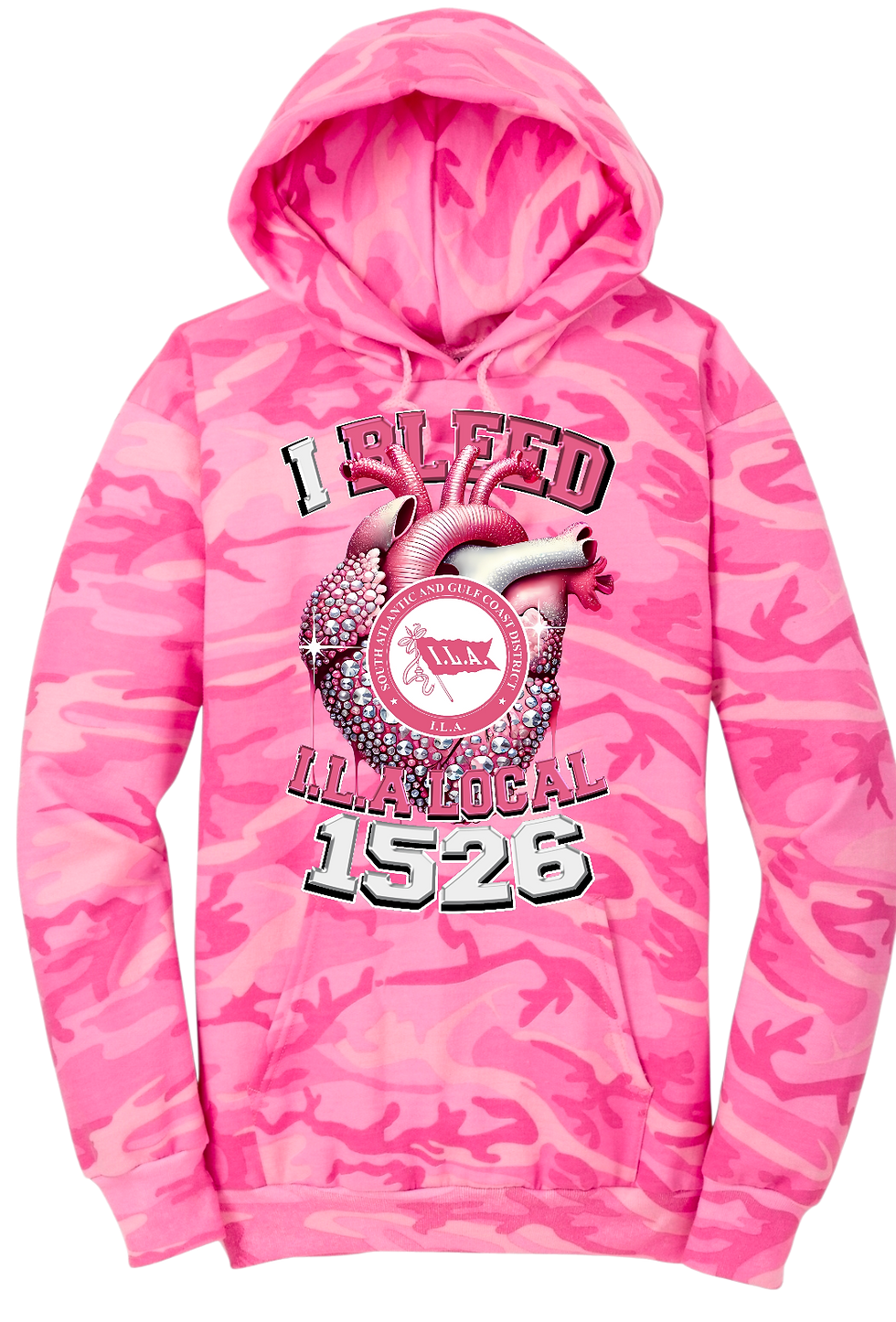 Thumbnail: CAMO I BLEED I.L.A 1526 HOODIES 