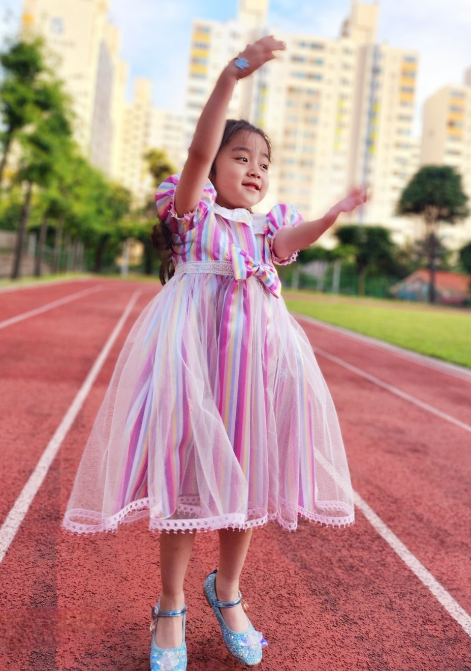 섬네일: Girls' K-RainBow Dress