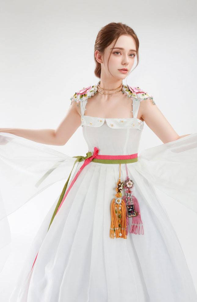 섬네일: The Bo (White) Silk