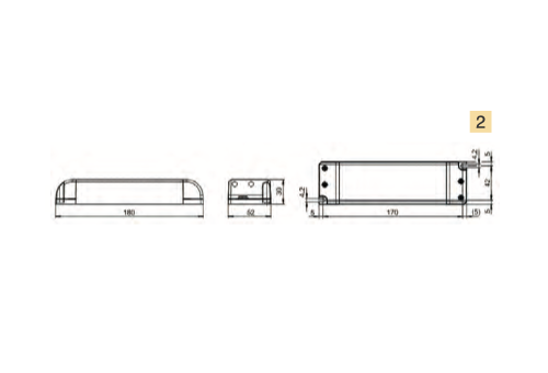 Miniatura: LED constant voltage power supplies 12V IP20 double insulation