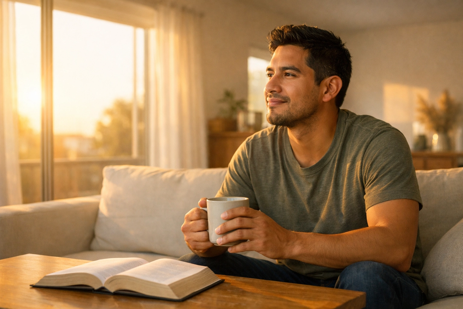 Evergreen Faith : How Can You Start Your Morning with a Peace That Overcomes Stress?