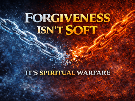 Forgiveness Isn’t Soft It’s Spiritual Warfare