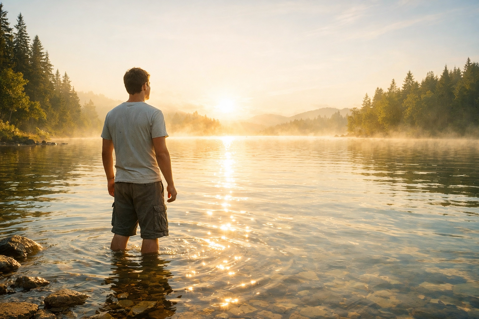 Evergreen Faith : Why is Water Baptism an Important Step for New Believers?