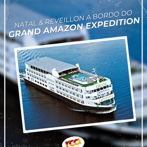 🌿 NATAL & RÉVEILLON NA AMAZÔNIA! 🚢
