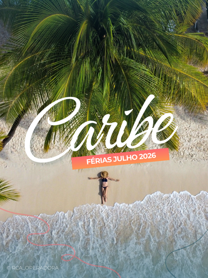 🏝️✈️ Caribe férias julho 2026