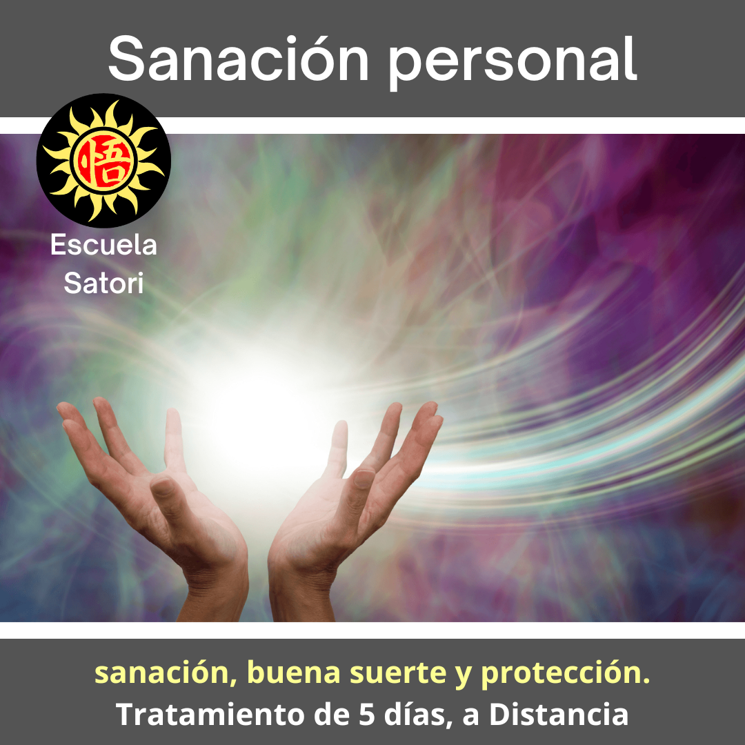 Sanación Reiki Satori x 6 días - Servicio