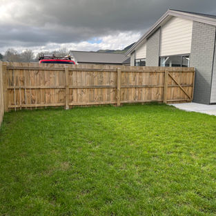 Connections garden, new build in Paeroa
