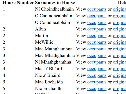 Gaelic Census Returns