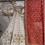 Thumbnail: Off White Raw Silk Lehenga with Gota Patti