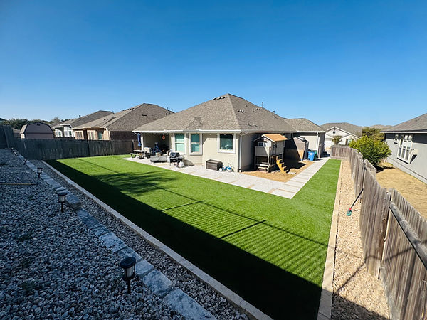 Rueda Stone and Landscaping Project After