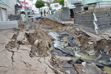 胆振東部地震液状化(渡部先生提供).JPG