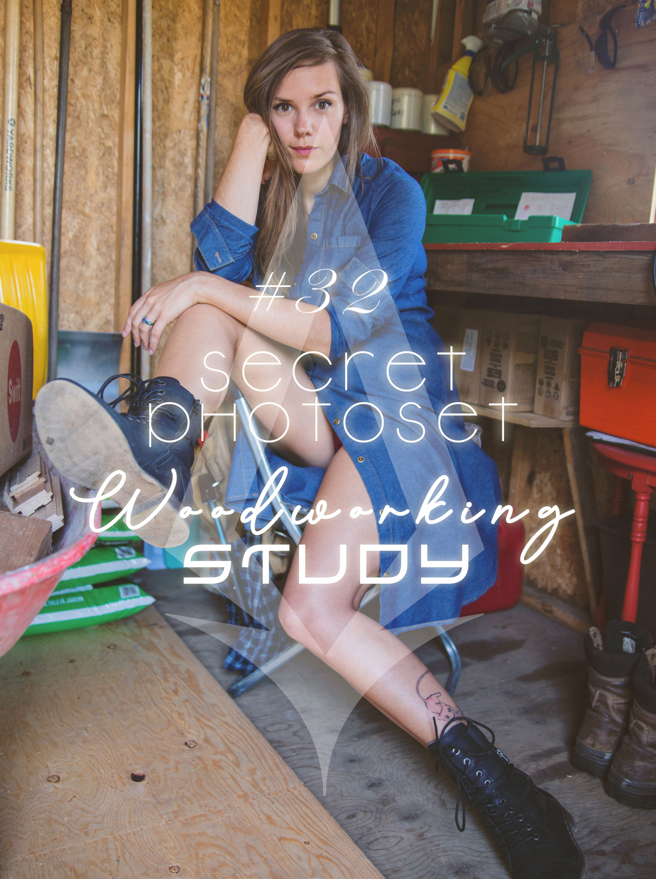 Secret Photoset #32 - Woodworking Study (Digital PDF)